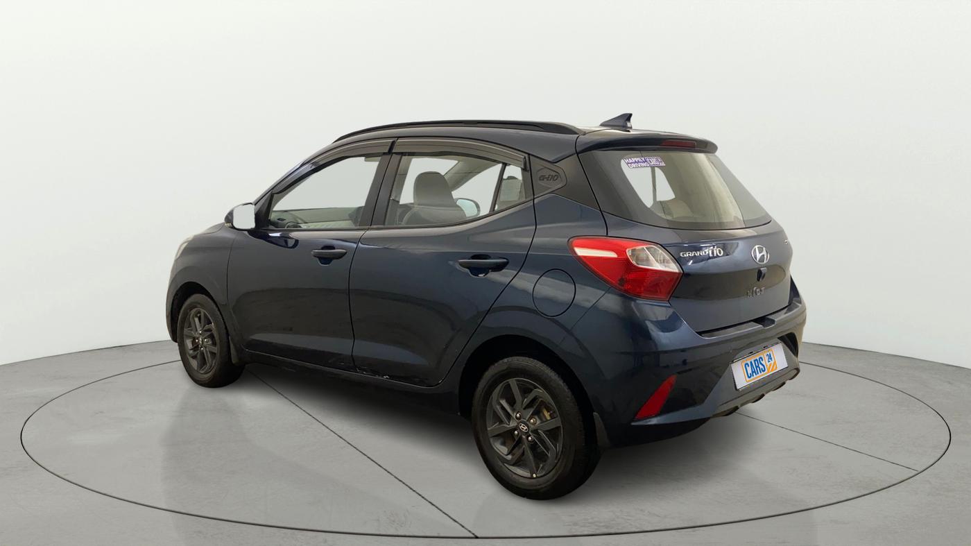 2019 Hyundai GRAND I10 NIOS SPORTZ AMT 1.2 KAPPA VTVT, Petrol, Automatic, 41,171 km, Left Back Diagonal
