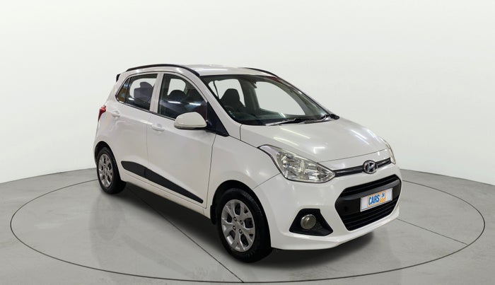 2016 Hyundai Grand i10 SPORTZ 1.2 KAPPA VTVT, Petrol, Manual, 40,629 km, Right Front Diagonal