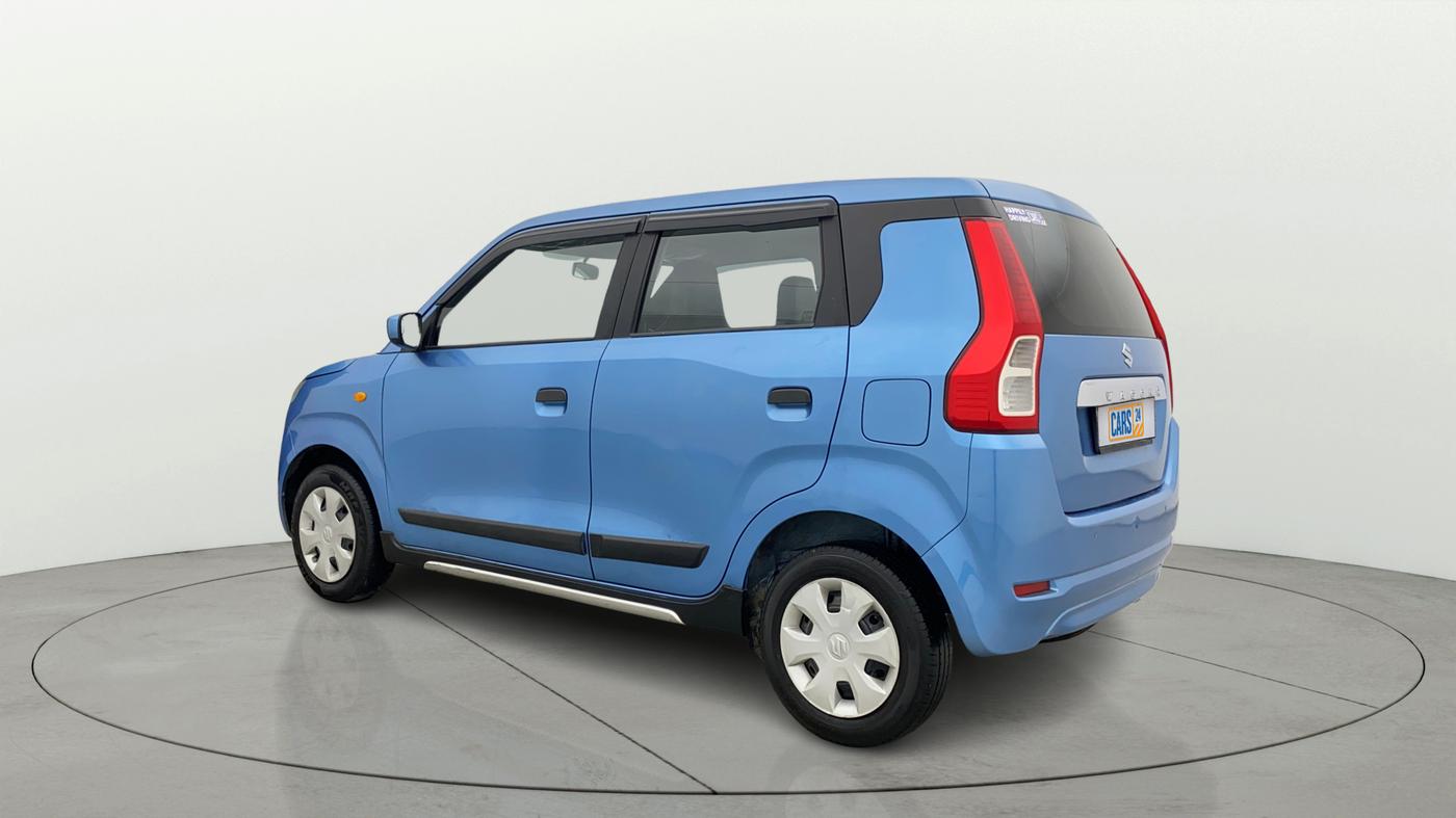 2019 Maruti New Wagon-R VXI 1.2 AMT, Petrol, Automatic, 74,018 km, Left Back Diagonal