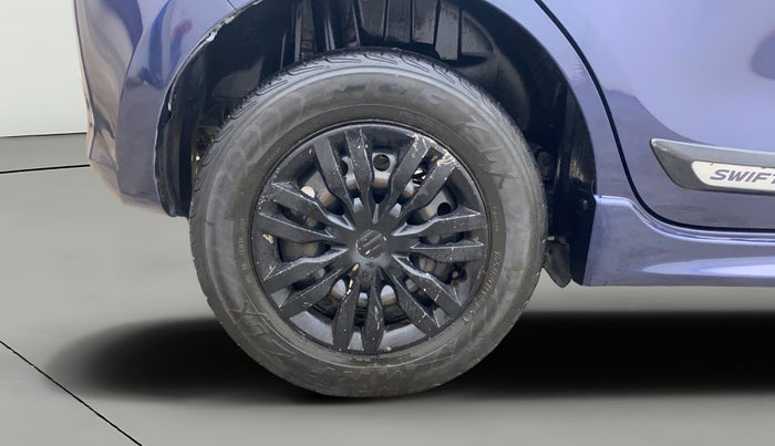 2019 Maruti Swift VXI AMT, Petrol, Automatic, 1,12,500 km, Right Rear Wheel