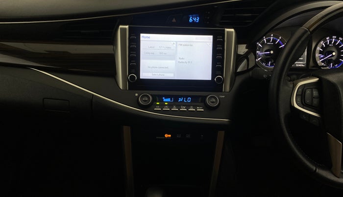 2022 Toyota Innova Crysta 2.7 ZX AT 7 STR, Petrol, Automatic, 32,464 km, Air Conditioner