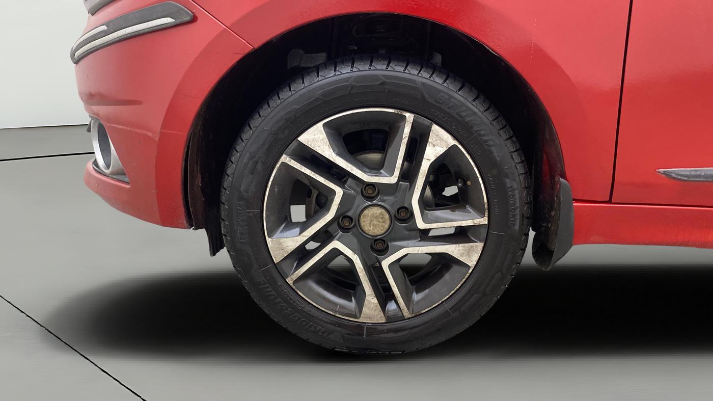 2019 Tata TIGOR XZ PLUS PETROL, Petrol, Manual, 1,26,891 km, Left Front Wheel
