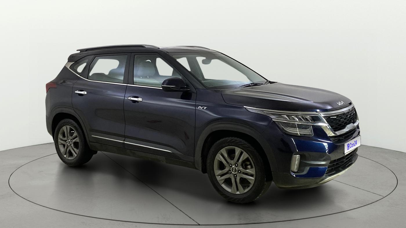 2023 KIA SELTOS HTX IVT, Petrol, Automatic, 43,436 km, SRP