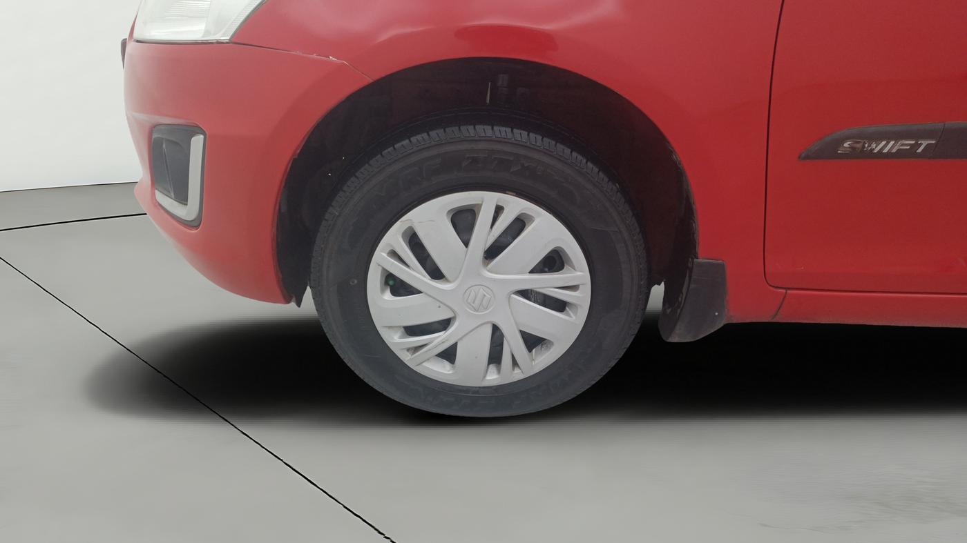 2017 Maruti Swift VXI, Petrol, Manual, 71,846 km, Left Front Wheel