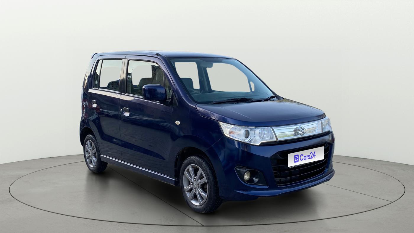2017 Maruti Wagon R 1.0 VXI + (O) AMT, Petrol, Automatic, 76,352 km, Right Front Diagonal