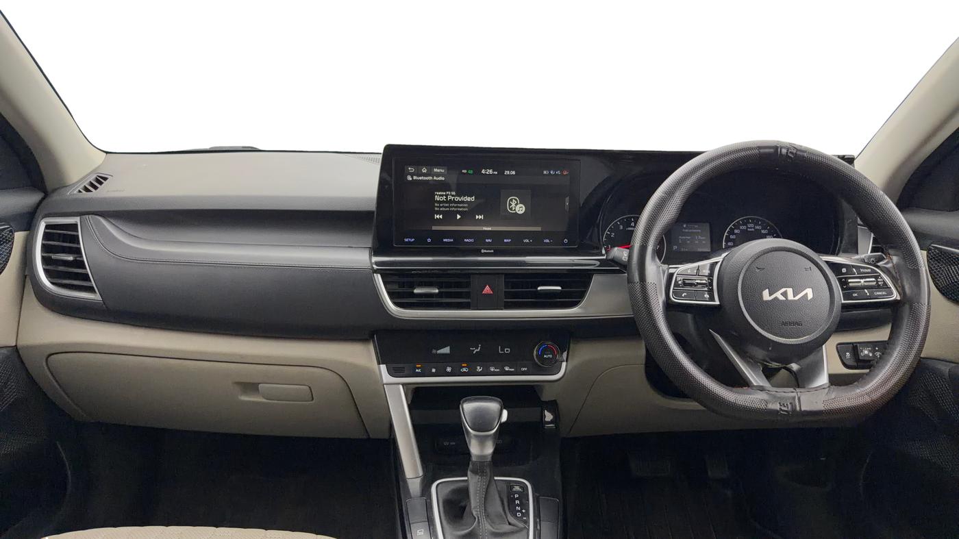 2021 KIA SELTOS HTX IVT 1.5 PETROL, CNG, Automatic, 79,136 km, Dashboard