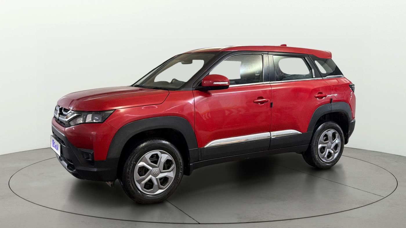 2022 Maruti BREZZA VXI AT SMART HYBRID, Petrol, Automatic, 46,162 km, Left Front Diagonal