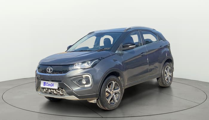 2021 Tata NEXON XZ PLUS PETROL SUNROOF, Petrol, Manual, 1,39,803 km, Left Front Diagonal