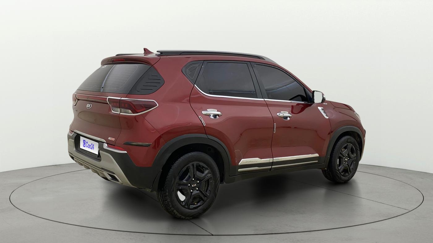 2020 KIA SONET HTX 1.0 IMT, Petrol, Manual, 71,191 km, Right Back Diagonal
