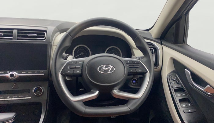 2022 Hyundai Creta SX IVT 1.5 PETROL, Petrol, Automatic, 50,672 km, Steering Wheel Close Up