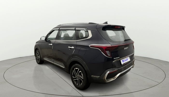 2022 KIA CARENS LUXURY PLUS 1.4 PETROL DCT 7 STR, Petrol, Automatic, 23,657 km, Left Back Diagonal