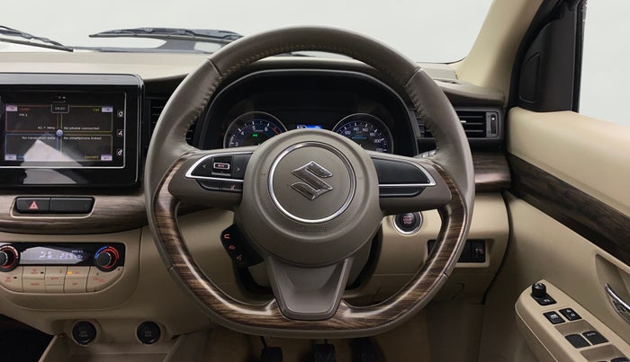 2020 Maruti Ertiga ZXI+ SHVS, Petrol, Manual, 38,112 km, Steering Wheel Close Up