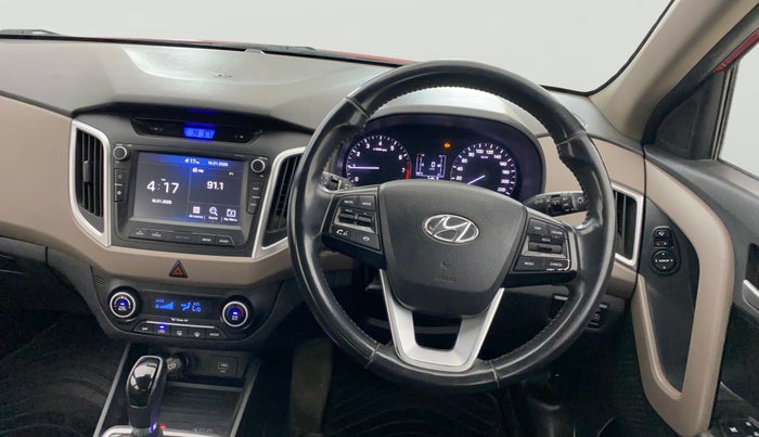 2018 Hyundai Creta SX AT 1.6 PETROL, Petrol, Automatic, 47,914 km, Steering Wheel Close Up