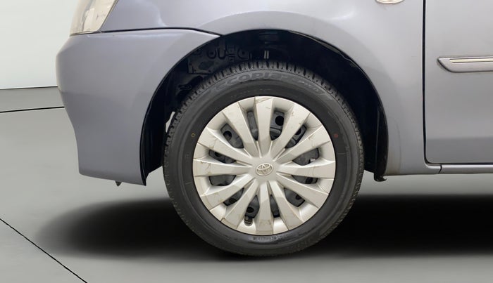 2013 Toyota Etios G, Petrol, Manual, 82,968 km, Left Front Wheel