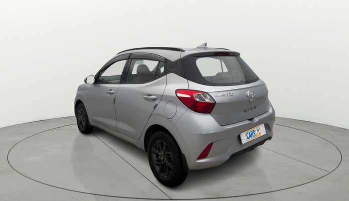 2019 Hyundai GRAND I10 NIOS SPORTZ AMT 1.2 KAPPA VTVT, Petrol, Automatic, 52,637 km, Left Back Diagonal
