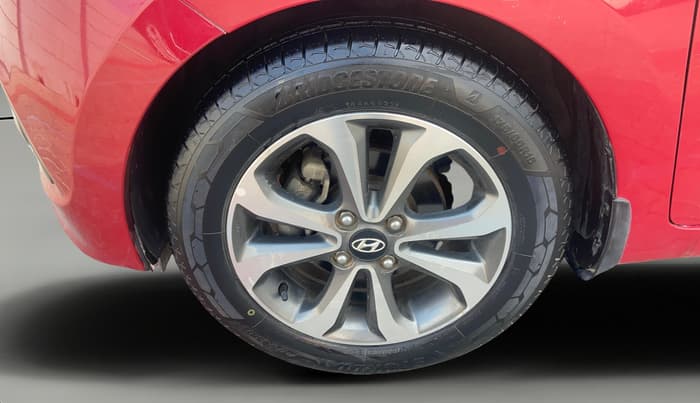 2014 Hyundai Xcent SX 1.2 (O), Petrol, Manual, 40,162 km, Left Front Wheel
