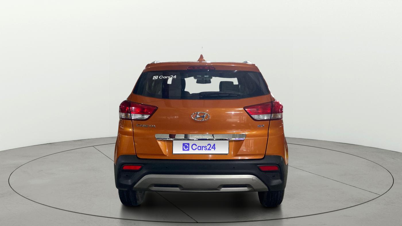 2018 Hyundai Creta SX (O) 1.6 PETROL, Petrol, Manual, 31,095 km, Back/Rear