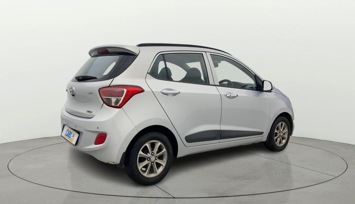 2016 Hyundai Grand i10 ASTA (O) AT 1.2 KAPPA VTVT, Petrol, Automatic, 50,366 km, Right Back Diagonal