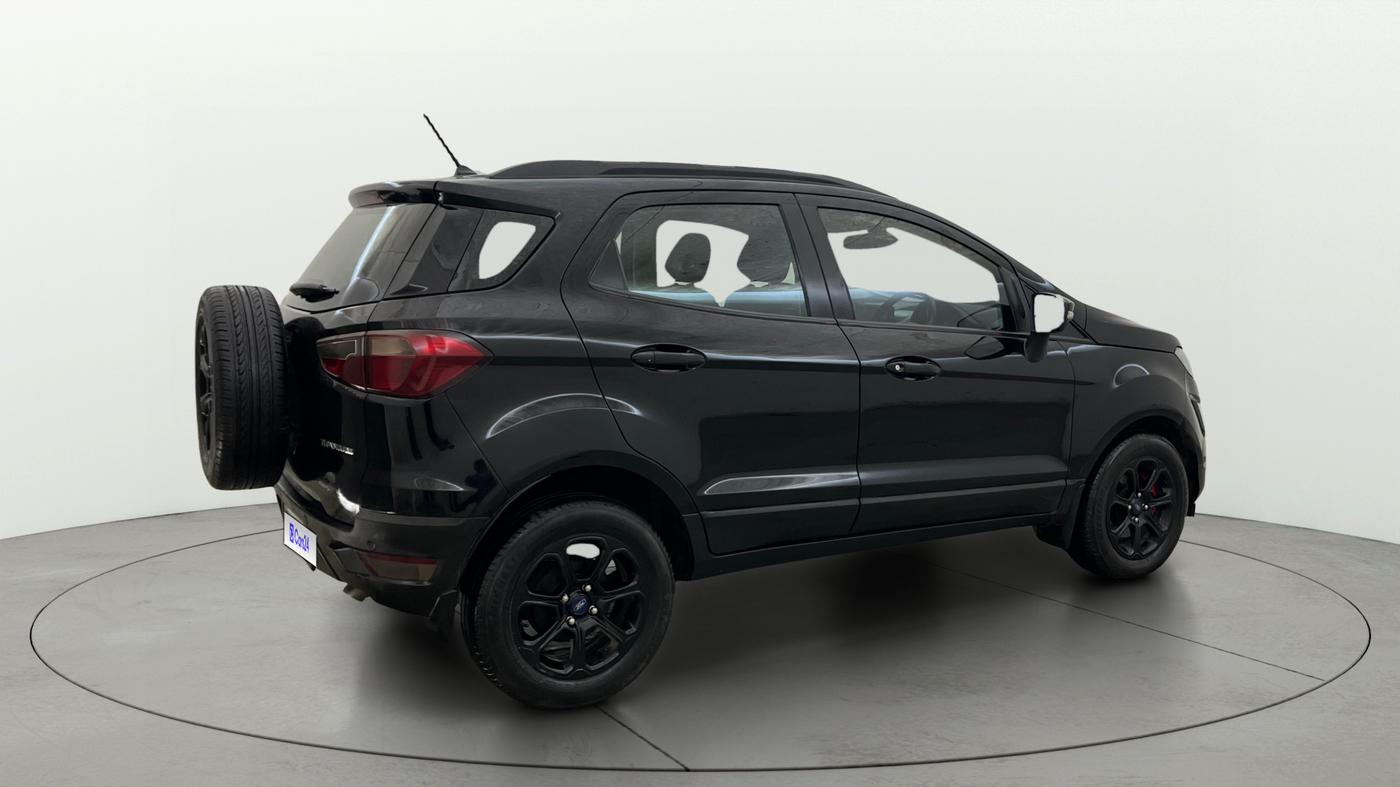 2019 Ford Ecosport TITANIUM + 1.5L PETROL AT, Petrol, Automatic, 34,019 km, Right Back Diagonal