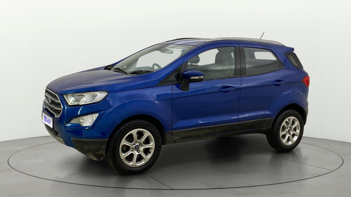 2020 Ford Ecosport TITANIUM + 1.5L PETROL AT, Petrol, Automatic, 69,126 km, Left Front Diagonal