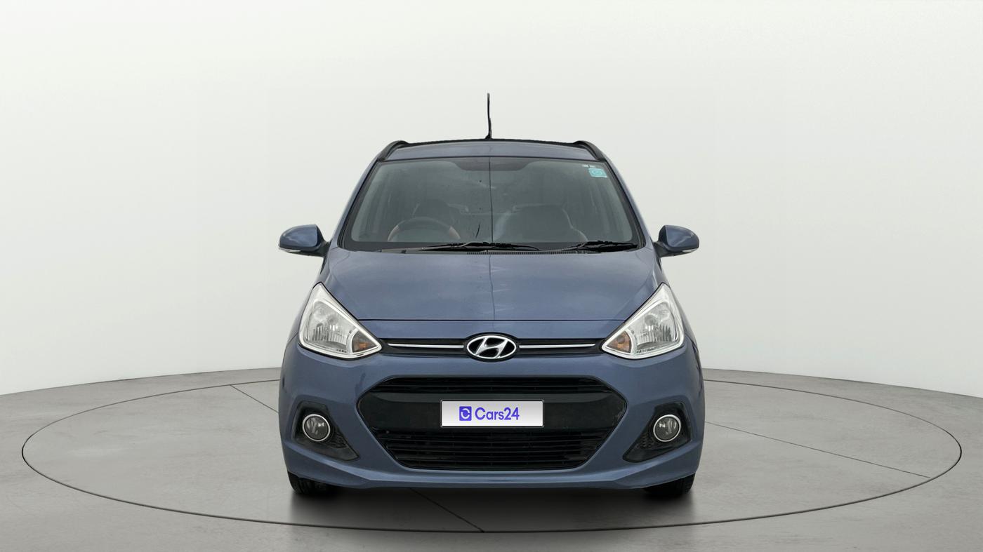 2016 Hyundai Grand i10 SPORTZ 1.2 KAPPA VTVT, Petrol, Manual, 53,089 km, Front