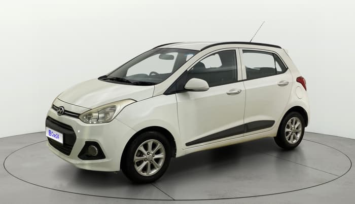 2015 Hyundai Grand i10 ASTA AT 1.2 KAPPA VTVT, Petrol, Automatic, 76,388 km, Left Front Diagonal