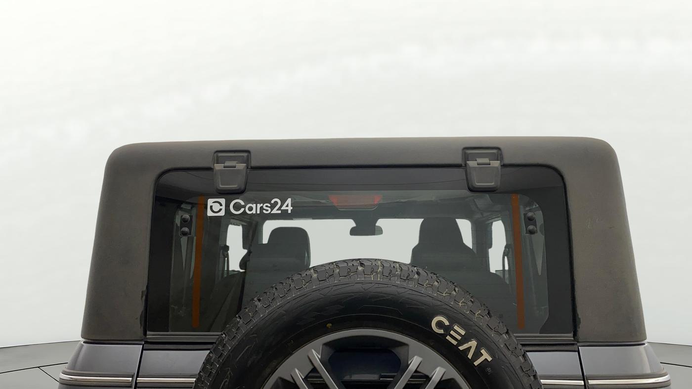 2021 Mahindra Thar LX PETROL HT 4WD AT, Petrol, Automatic, 74,840 km, Rear Windshield