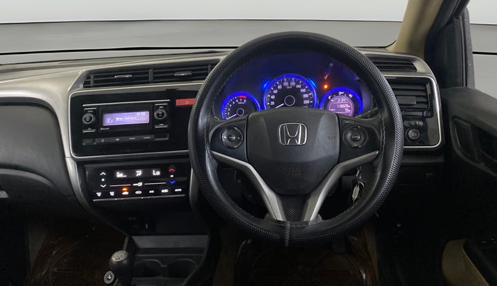 2015 Honda City 1.5L I-VTEC SV, Petrol, Manual, 1,19,821 km, Steering Wheel Close Up