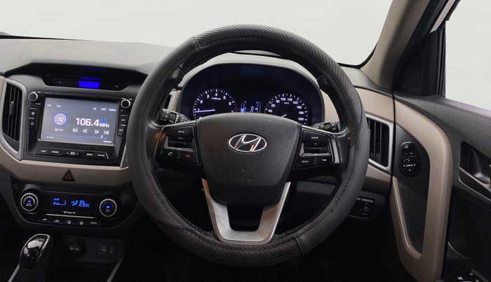 2018 Hyundai Creta SX PLUS AT 1.6 PETROL, Petrol, Automatic, 76,151 km, Steering Wheel Close Up