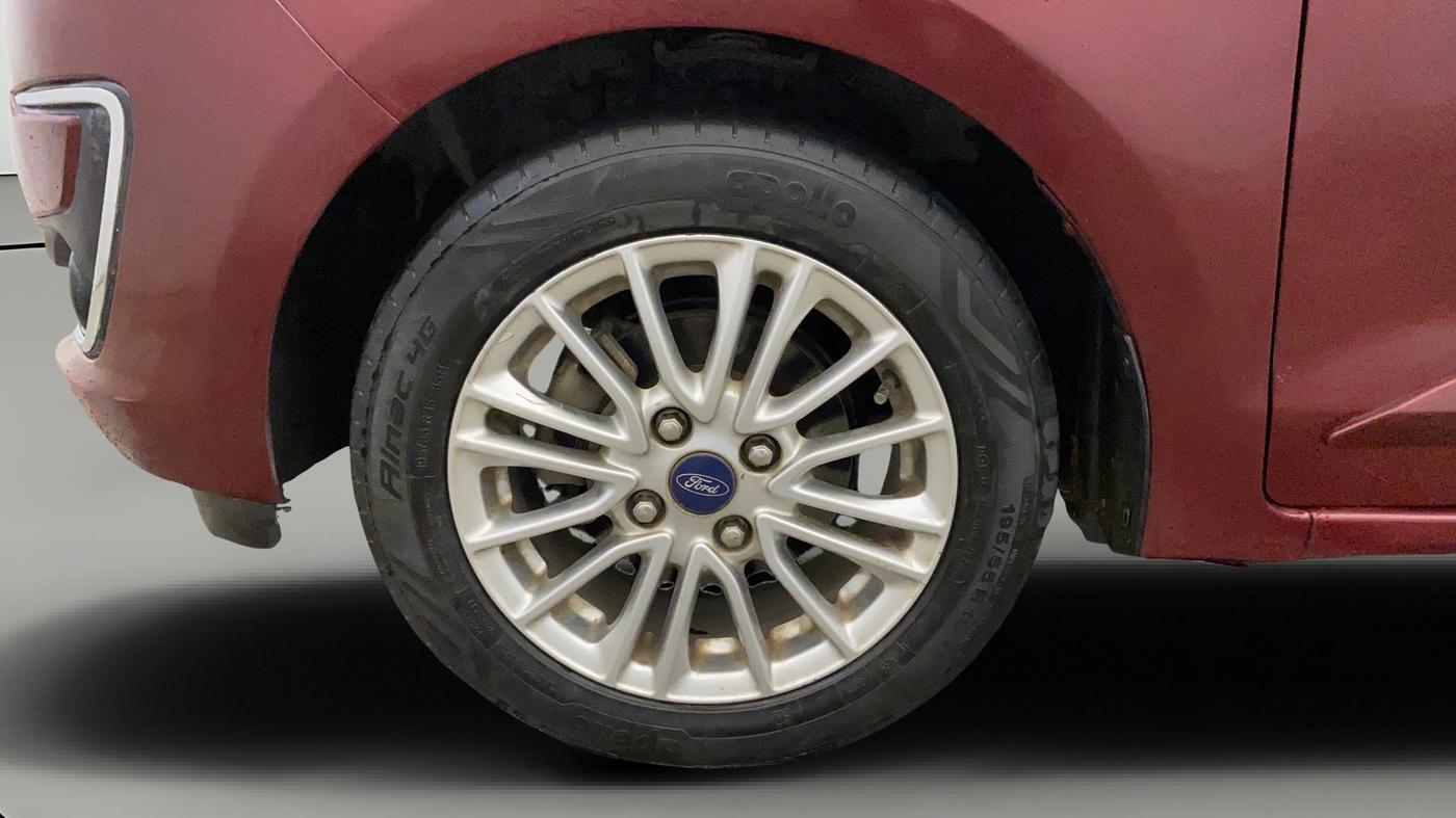 2019 Ford Figo Aspire TITANIUM 1.2 PETROL, Petrol, Manual, 1,14,033 km, Left Front Wheel