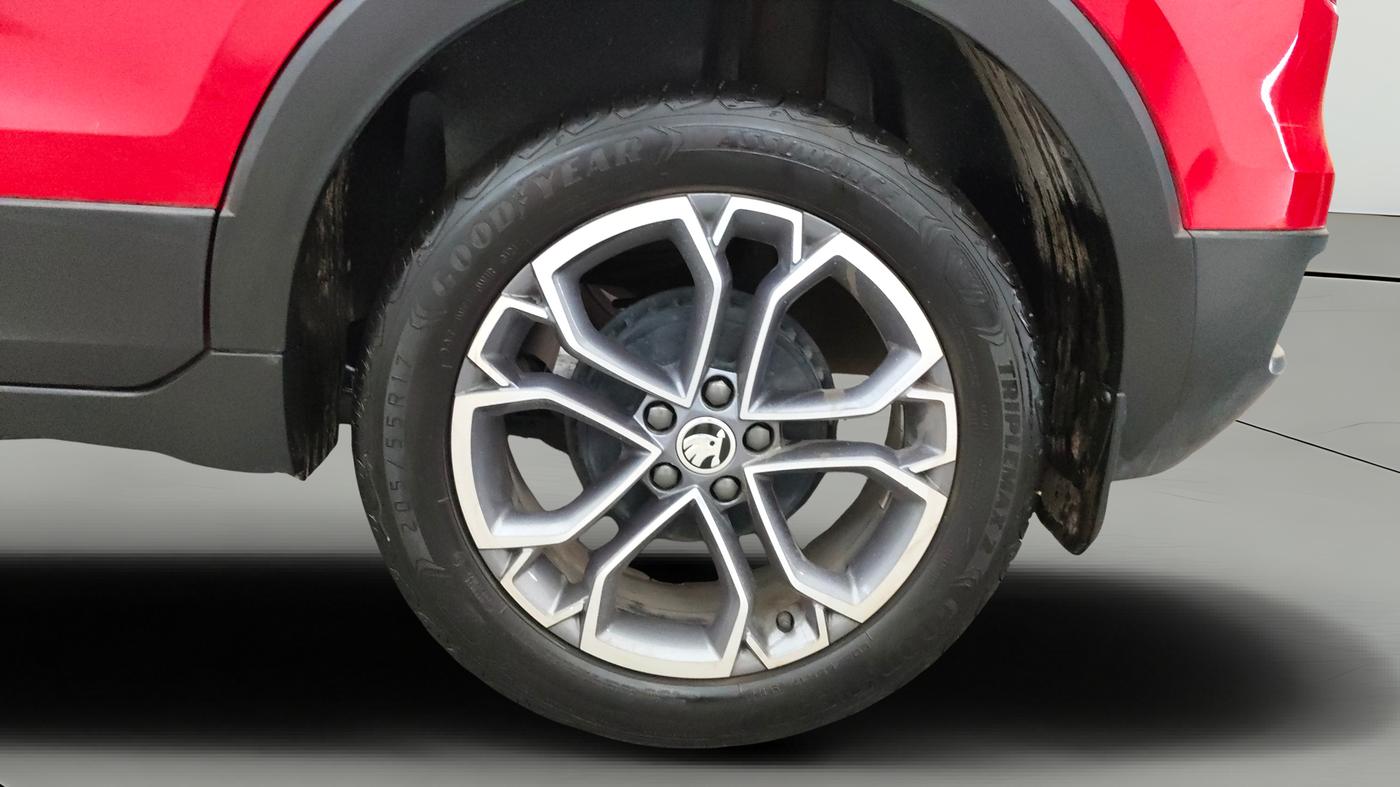 2021 Skoda KUSHAQ STYLE 1.0L TSI AT, Petrol, Automatic, 13,028 km, Left Rear Wheel