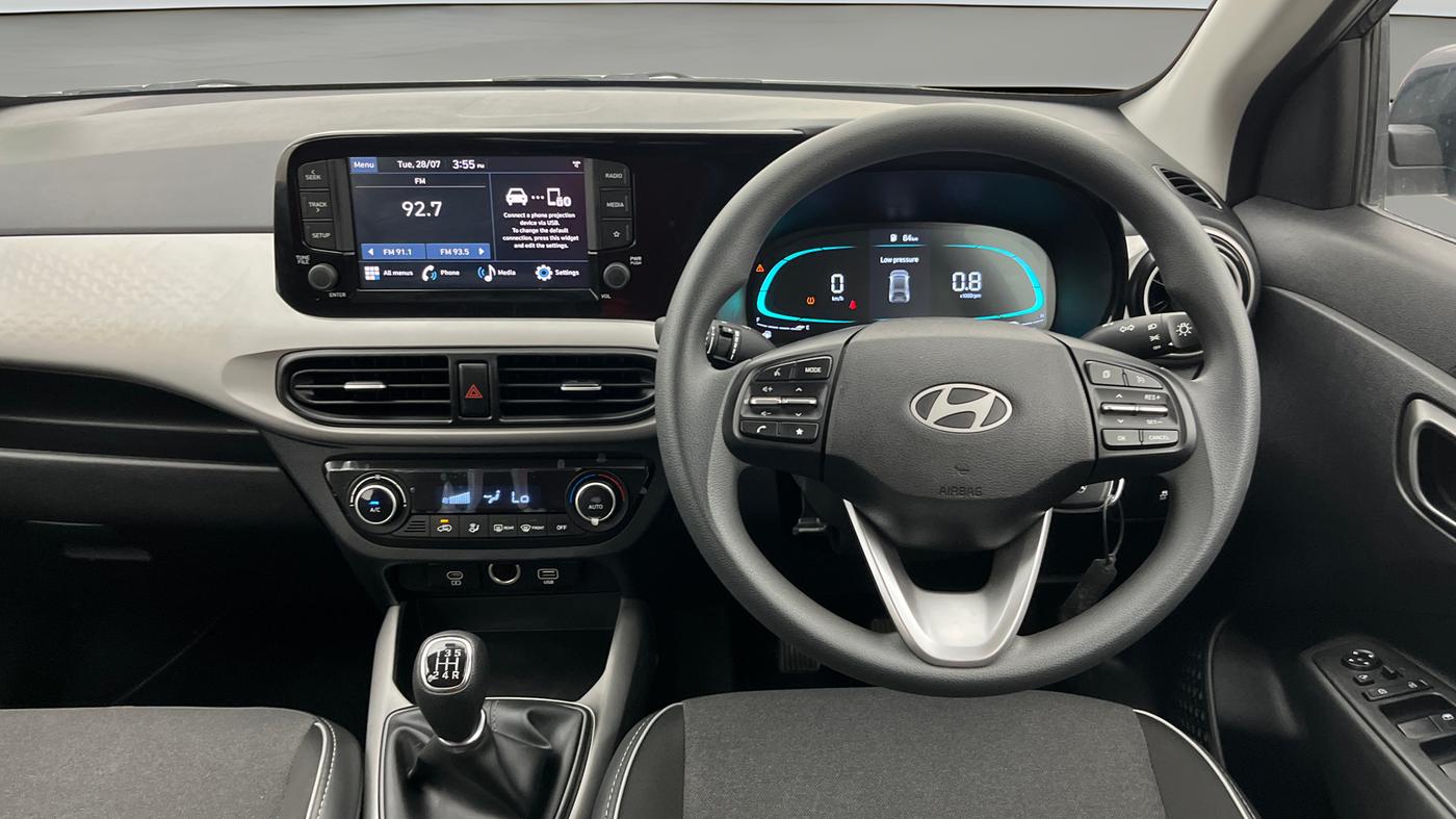 2024 Hyundai EXTER SX 1.2 MT, Petrol, Manual, 10,432 km, Steering Wheel Close Up