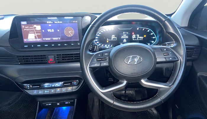 2021 Hyundai NEW I20 ASTA 1.0 TURBO DCT DUAL TONE, Petrol, Automatic, 45,985 km, Steering Wheel Close Up