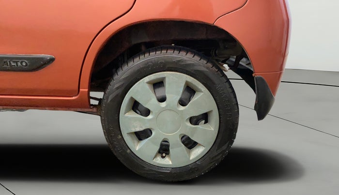 2014 Maruti Alto K10 VXI, Petrol, Manual, 15,526 km, Left Rear Wheel