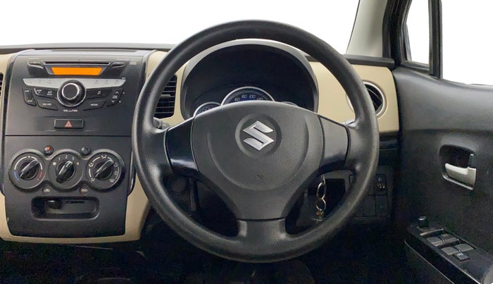 2017 Maruti Wagon R 1.0 VXI, Petrol, Manual, 30,561 km, Steering Wheel Close Up