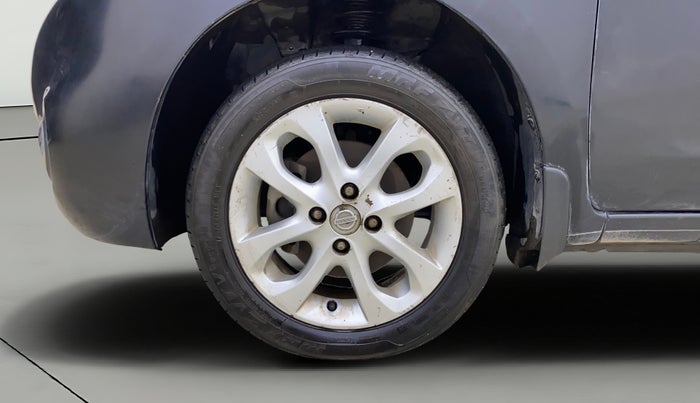 2019 Nissan Micra XV CVT, Petrol, Automatic, 1,03,681 km, Left Front Wheel