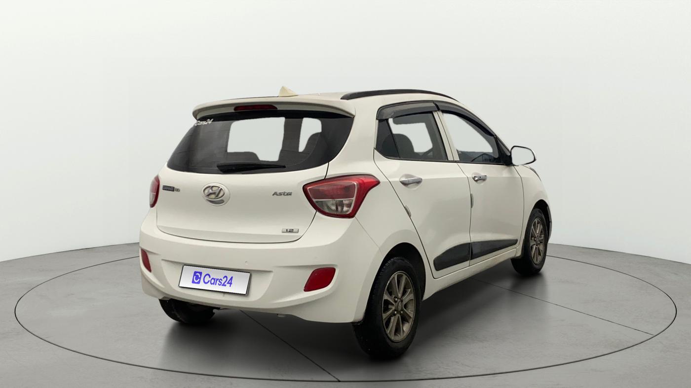 2016 Hyundai Grand i10 ASTA (O) 1.2 KAPPA VTVT, Petrol, Manual, 42,667 km, Right Back Diagonal