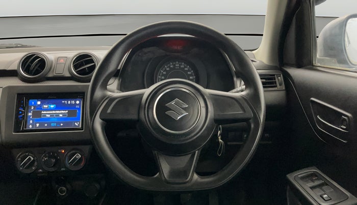 2021 Maruti Swift LXI, Petrol, Manual, 50,655 km, Steering Wheel Close Up
