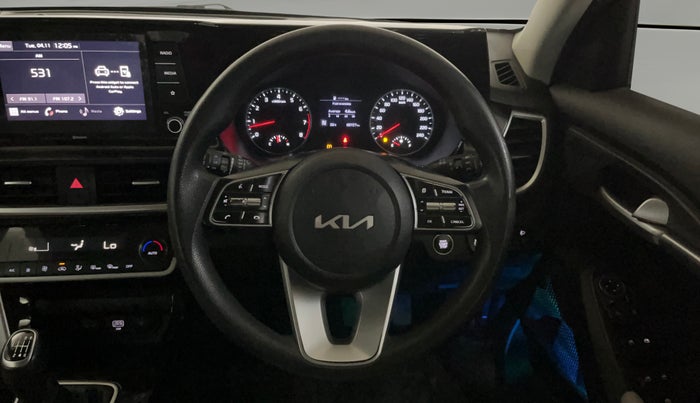 2022 KIA SELTOS HTK PLUS 1.5 IMT, Petrol, Manual, 88,718 km, Steering Wheel Close Up