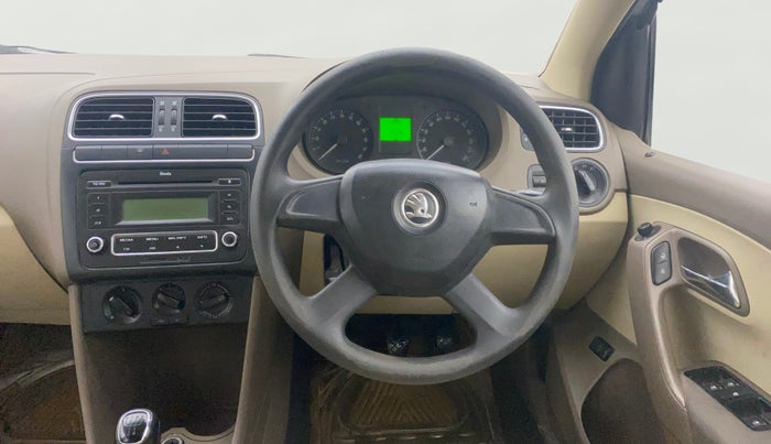 2013 Skoda Rapid AMBITION 1.6 TDI CR MT PLUS, Diesel, Manual, 89,400 km, Steering Wheel Close Up