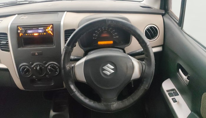 2015 Maruti Wagon R 1.0 LXI CNG, CNG, Manual, 82,833 km, Steering Wheel Close Up