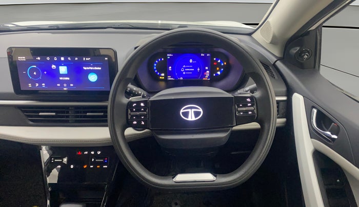 2023 Tata NEXON CREATIVE+ SUNROOF AMT 1.2 PETROL, Petrol, Automatic, 33,371 km, Steering Wheel Close Up