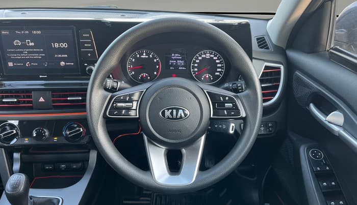 2020 KIA SELTOS HTK 1.5 PETROL, Petrol, Manual, 42,835 km, Steering Wheel Close Up