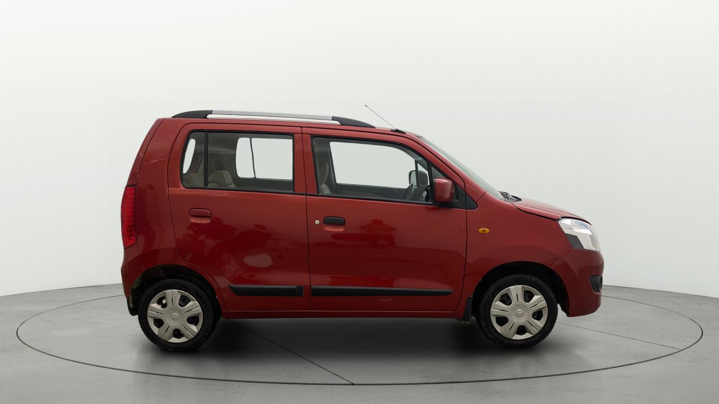 2017 Maruti Wagon R 1.0 VXI, Petrol, Manual, 62,321 km, Right Side View