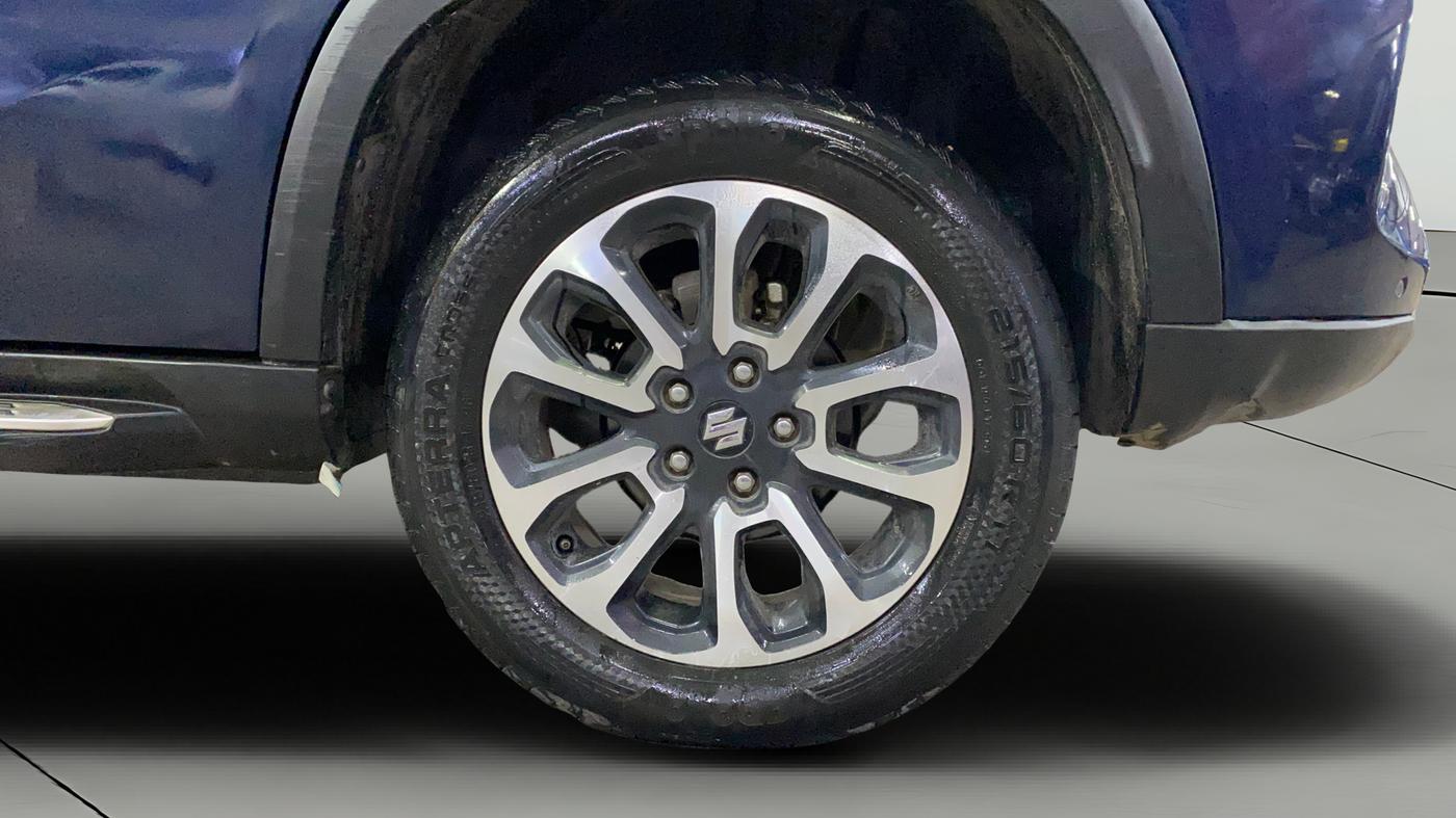 2022 Maruti Grand Vitara ALPHA SMART HYBRID, Petrol, Manual, 48,497 km, Left Rear Wheel