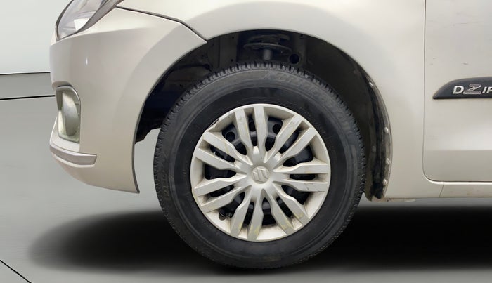 2017 Maruti Dzire VDI, Diesel, Manual, 54,180 km, Left Front Wheel