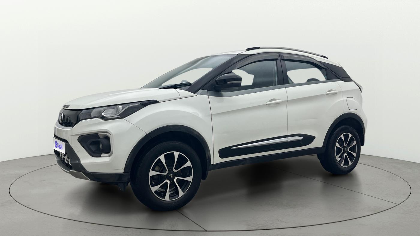 2021 Tata NEXON XZ PLUS PETROL SUNROOF, Petrol, Manual, 37,153 km, Left Front Diagonal