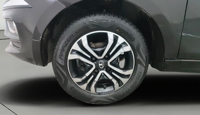 2022 Tata TIGOR XZ PLUS CNG, CNG, Manual, 74,369 km, Left Front Wheel