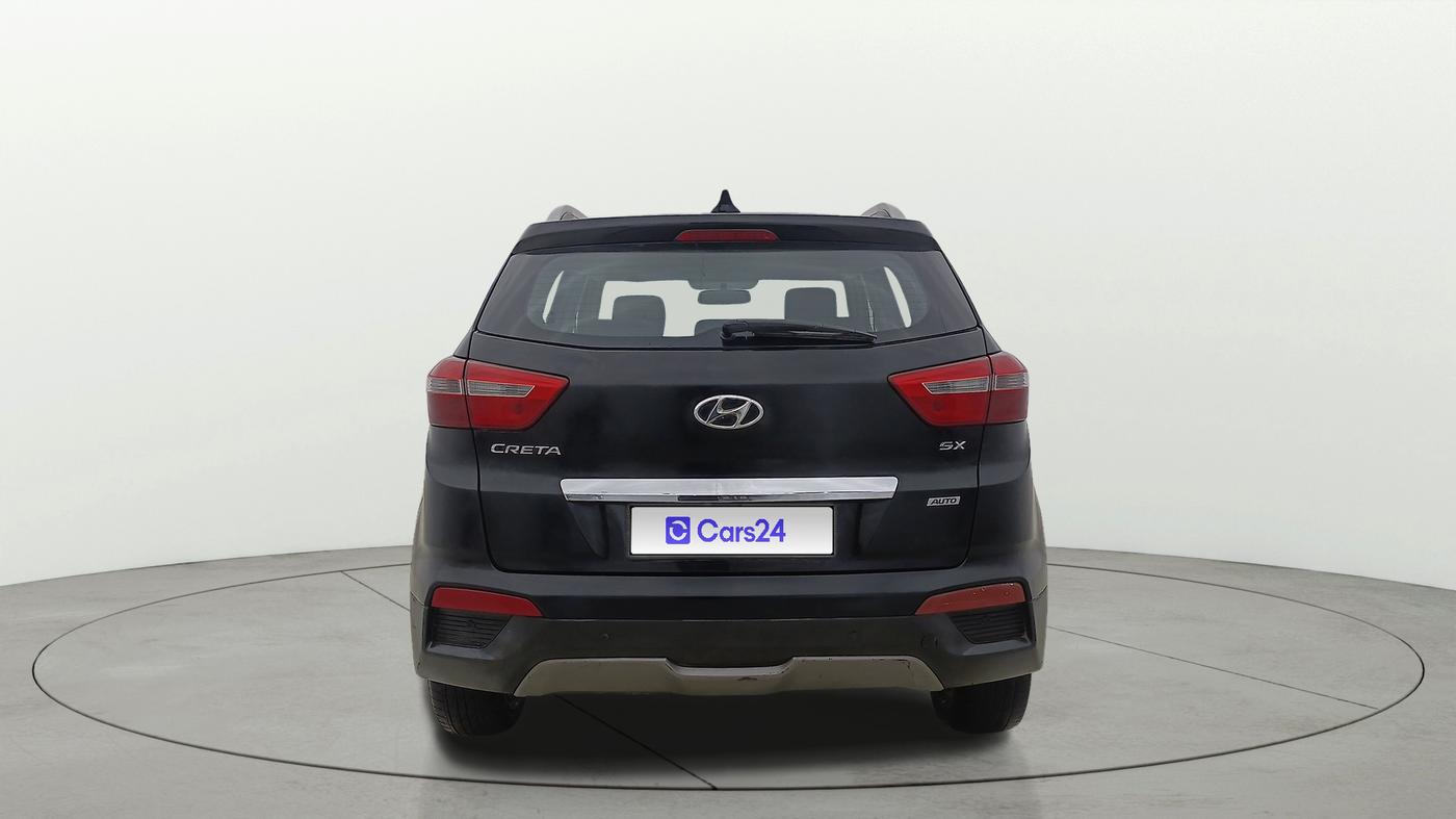 2017 Hyundai Creta SX PLUS AT 1.6 PETROL, Petrol, Automatic, 70,973 km, Back/Rear