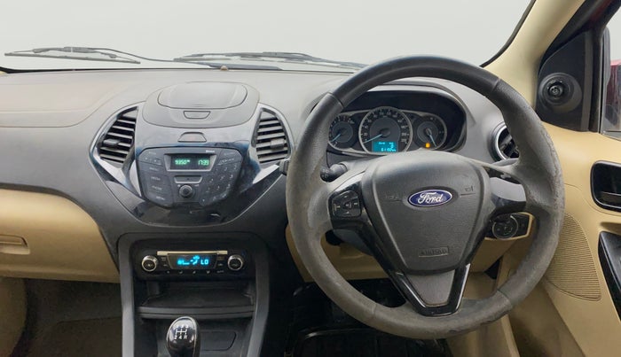 2018 Ford Figo Aspire TITANIUM 1.2 PETROL, Petrol, Manual, 61,125 km, Steering Wheel Close Up